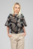 Oler Top in Black Grey and Brown
