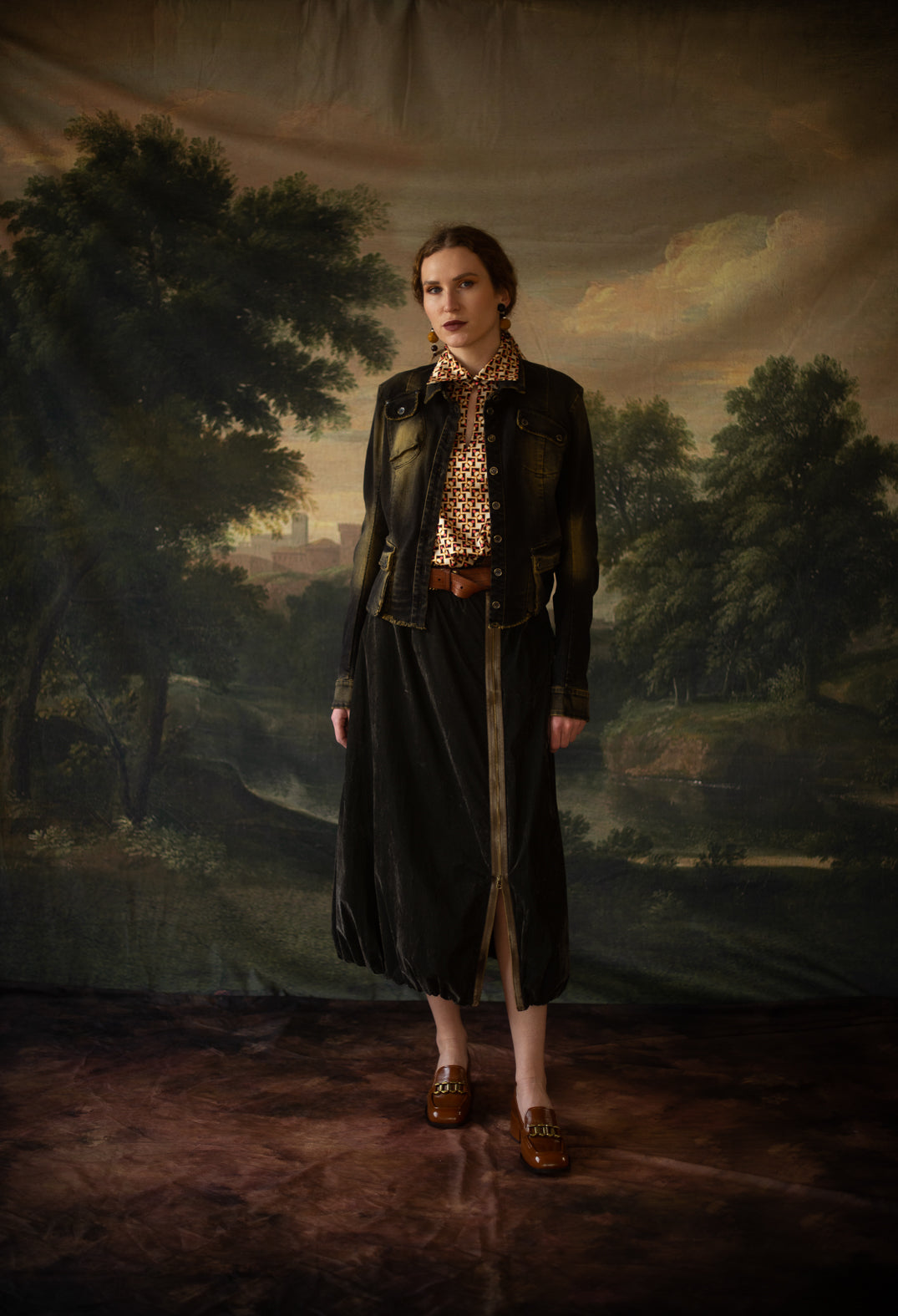 Kikkidea Blouse in Nando Black