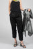 Straight Leg Trouser in Black