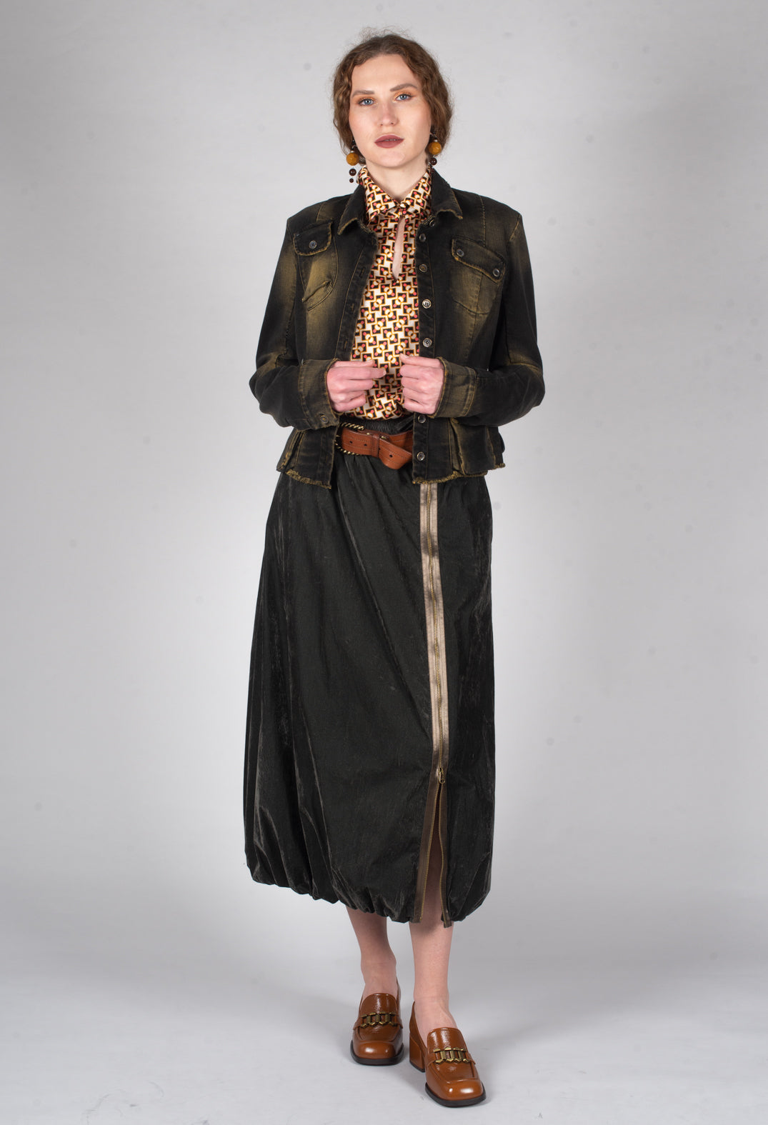 Kikkidea Blouse in Nando Black