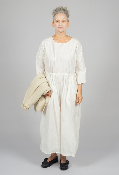 Round Neck Jumpsuit TC in Milk