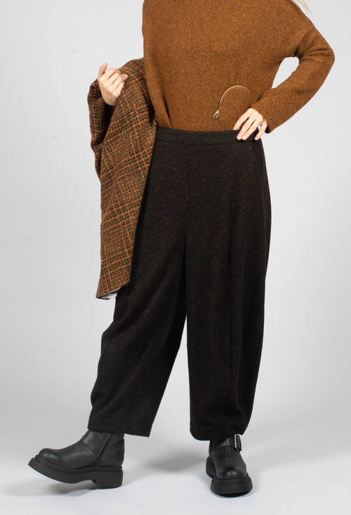 Natsuka Bottonato Trousers in Brown