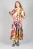 Pleated Shirt Dress in Idem/Floral Jungle