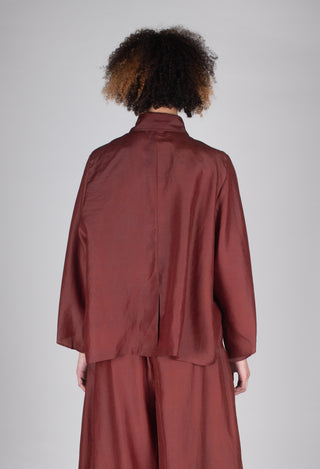 Silk Shirt in Copper