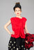 Sleeveless Top in Red
