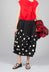 Spotty Bubble Skirt in Black