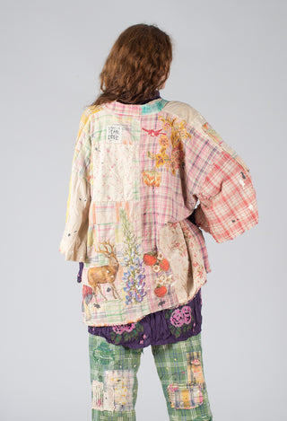 Patchwork Beatix Kimono in Madras App