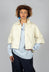 Boxy Jacket in Off White