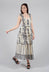 Timeo Aztec Dress in Ecru