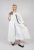 Open Tunic Dress in White