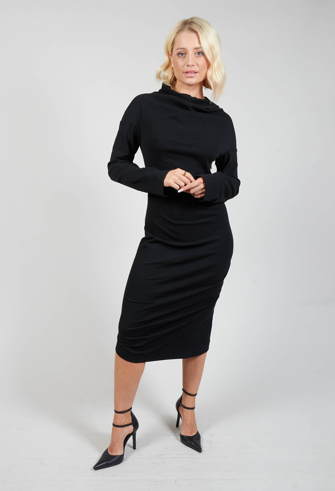 Labrador Dress in Nero