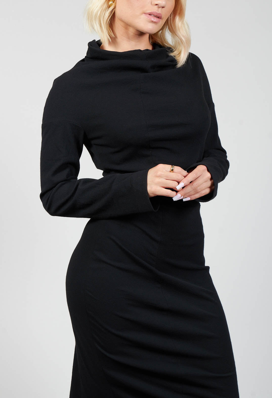 Labrador Dress in Nero