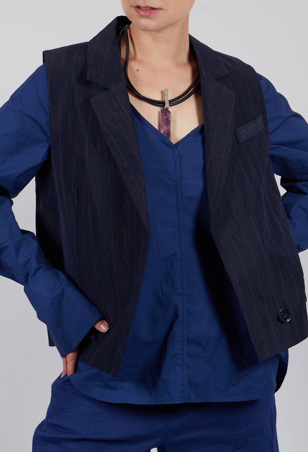 Toi Waistcoat in Night