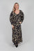 Empire Line Dress in Lark and Nero