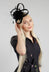 Feather Fascinator in Black