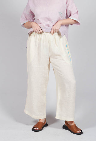 Gorse Trousers in White