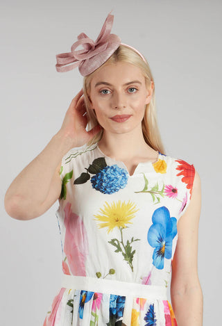 Headband Fascinator in Rose