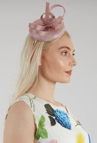 Headband Fascinator in Rose