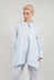 Horizontal Line Shirt in Ice Blue