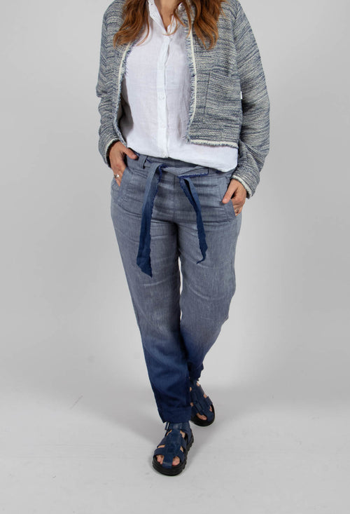 Ombre Trousers Reisha in Denim / Night