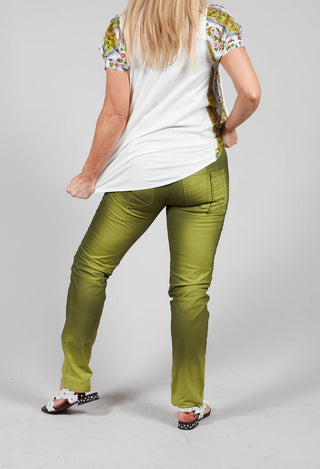 Inform Trousers in Washed Green