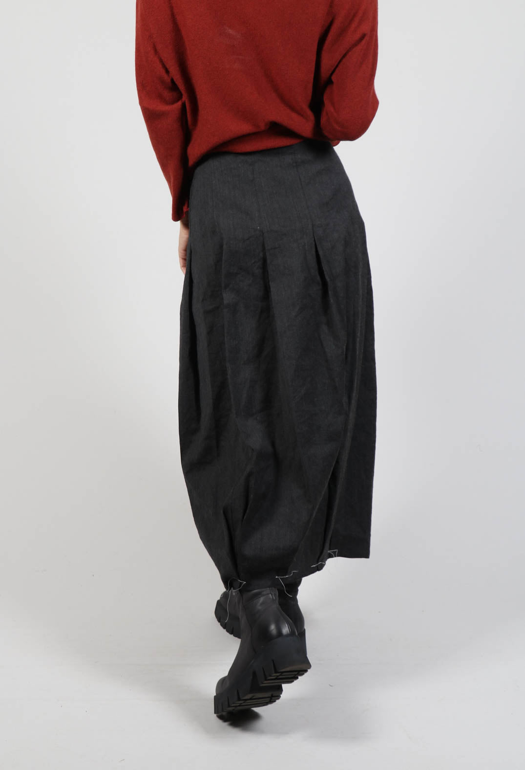 Inox Cross Skirt in Slate