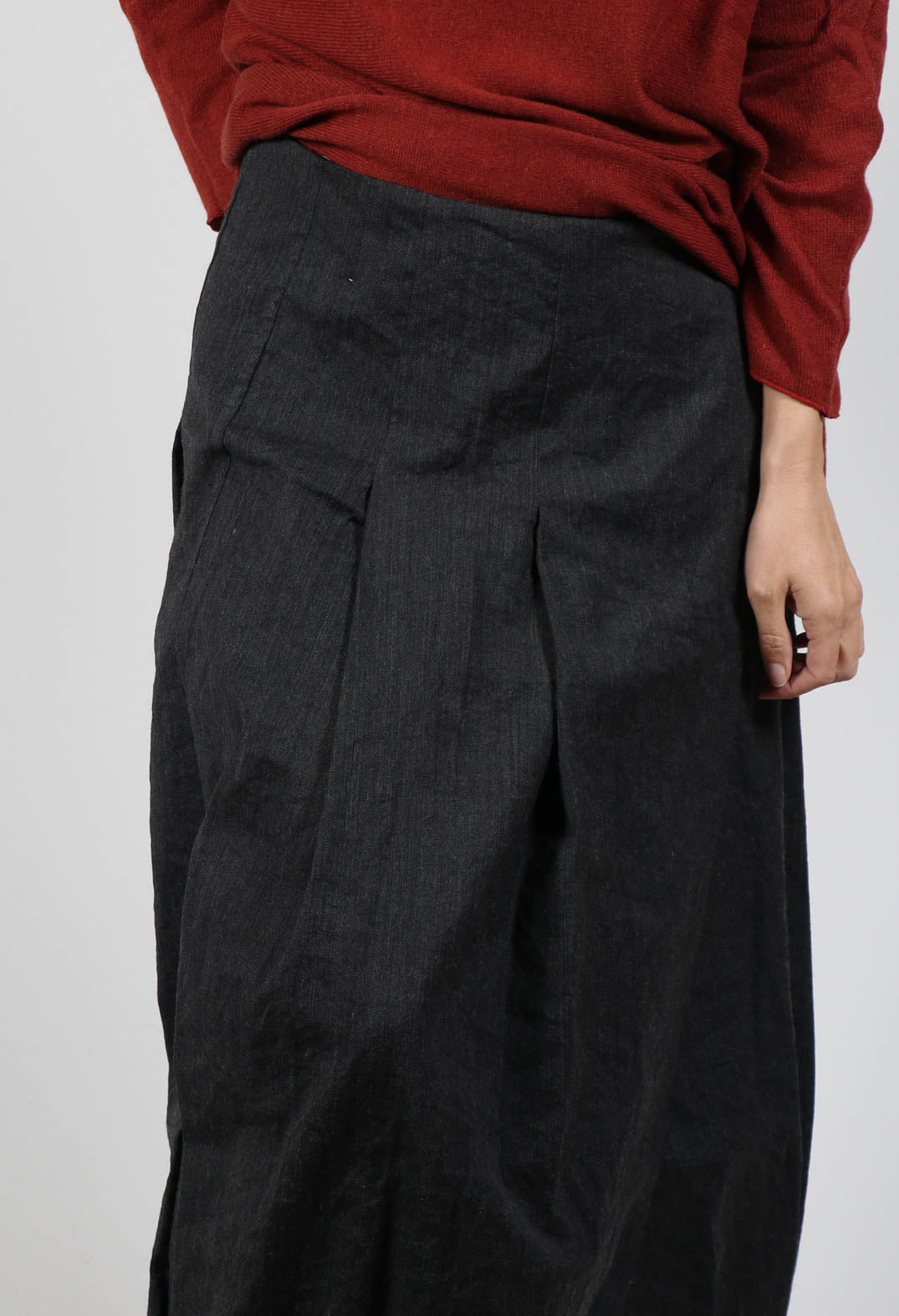 Inox Cross Skirt in Slate