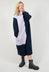 Kinu Dress in Dark Night and Lavender