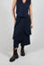 Layered Scuba Skirt in Blue Nights