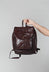 Lock Backpack in Brown