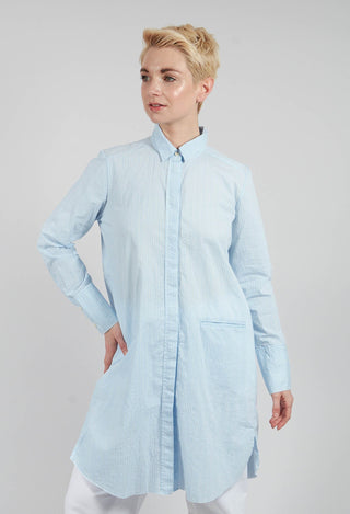 Longline Shirt in Stripe