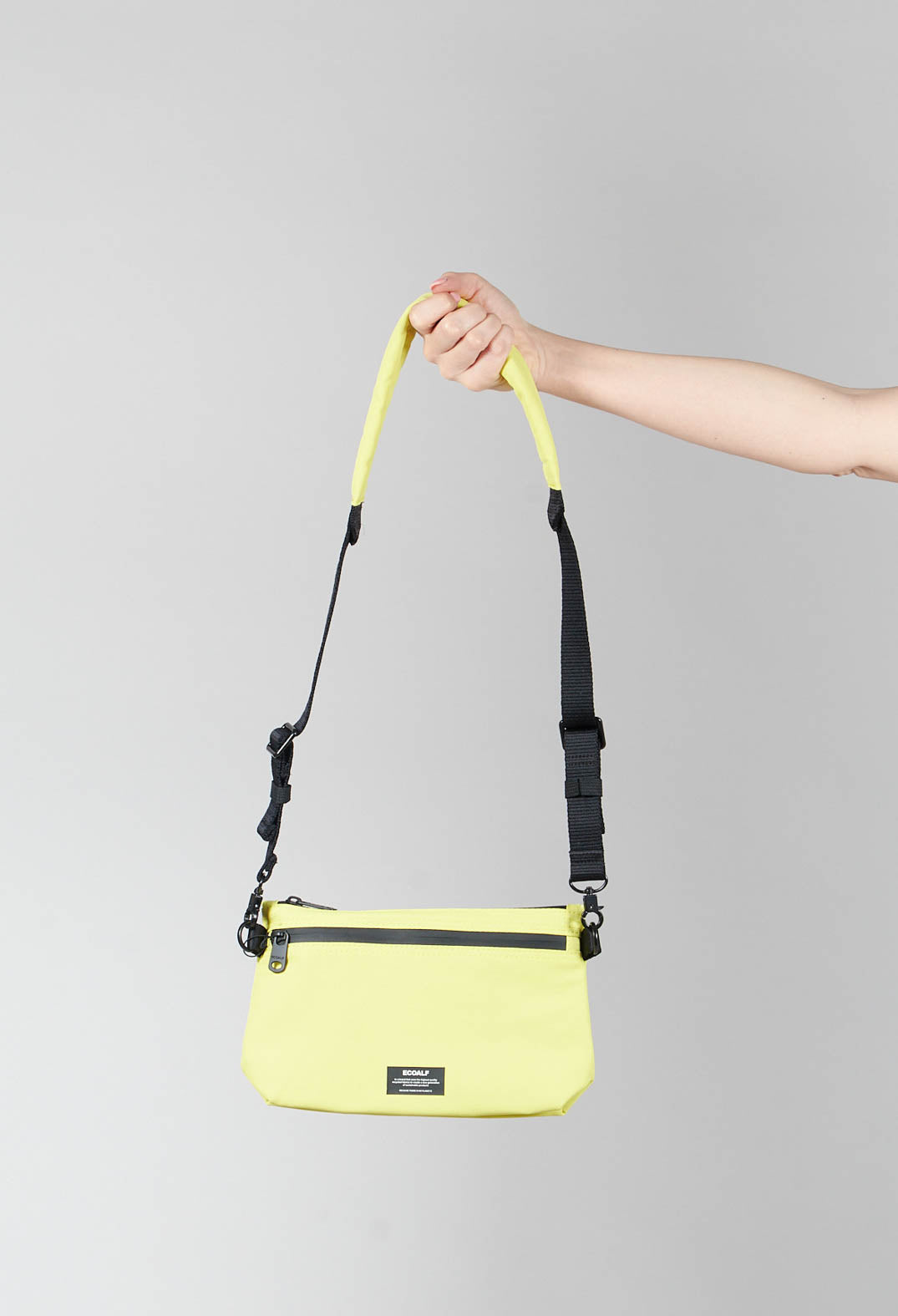 Lupitaalf Double Zip Bag in Lime