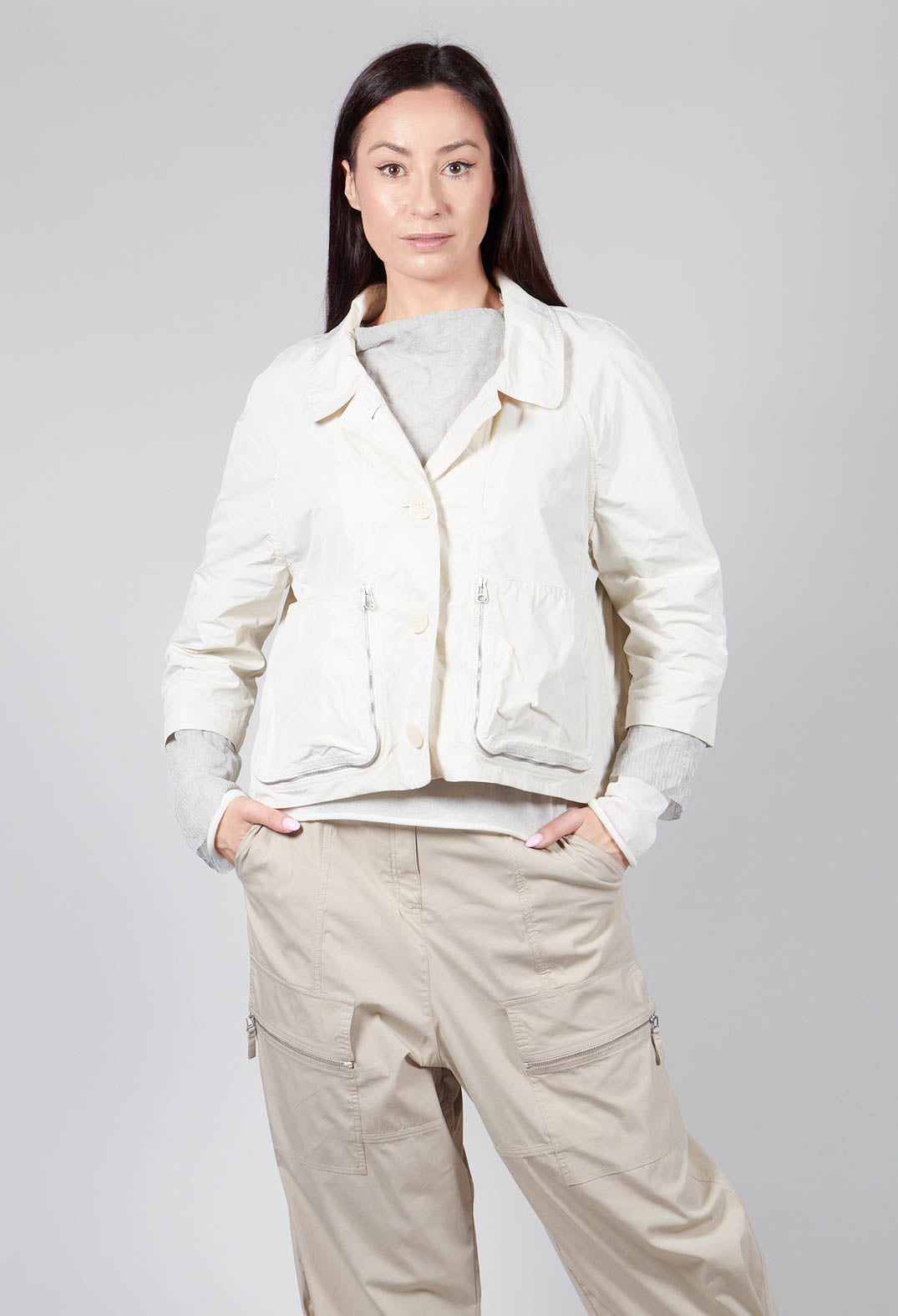Main Jacket In Off White