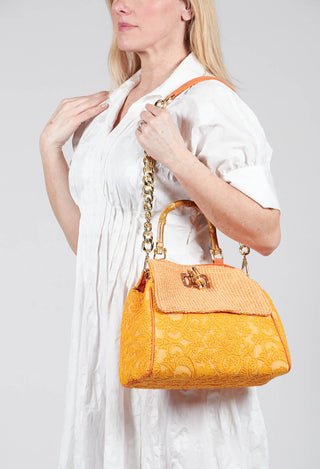 Marion Lace Bag in Orange