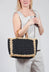 Milos Crochet Bag in Black