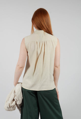 Lyocell Sleeveless Shirt in Varadero
