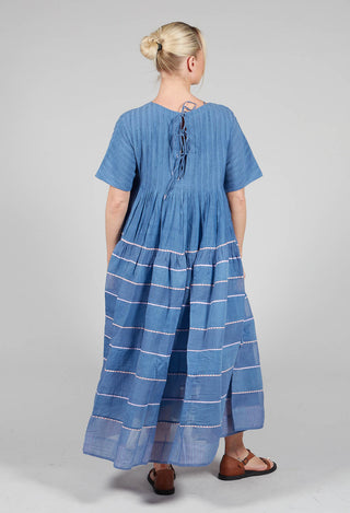 Percy Dress in Cerulean Blue