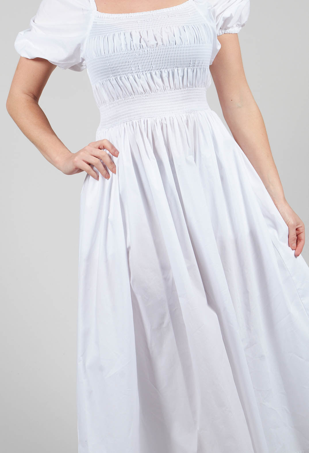 Prairie Dress in White