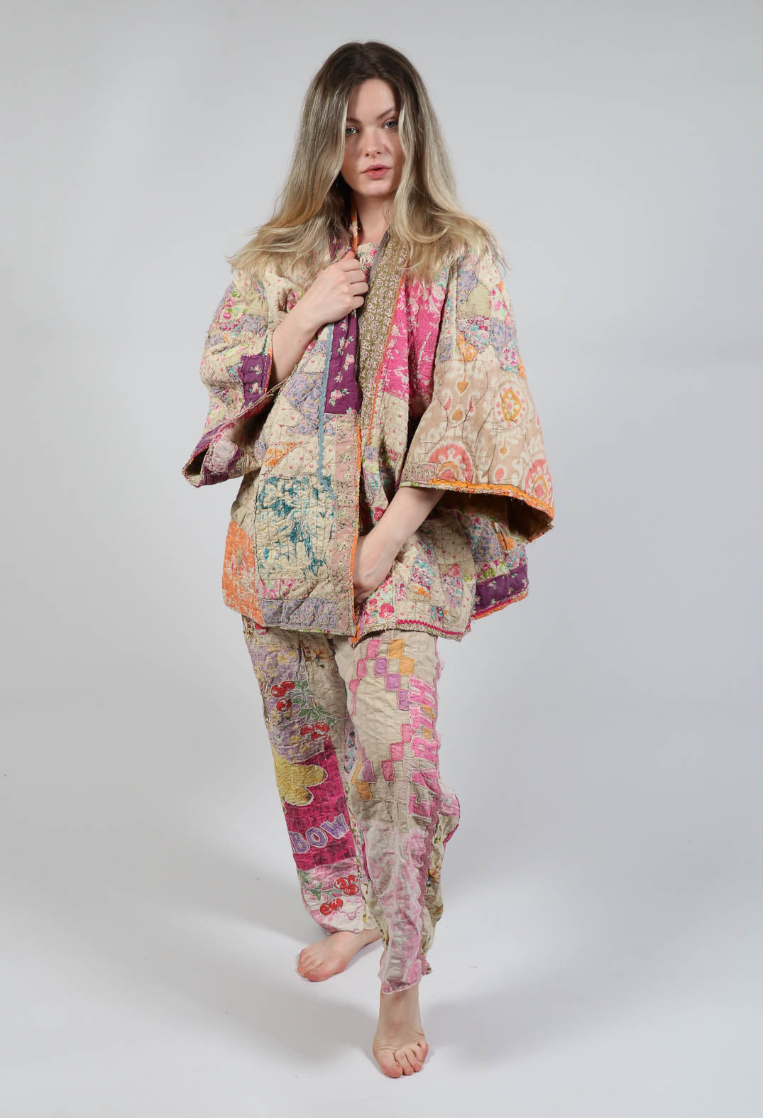 Quiltwork Anika Kimono in Tropical