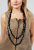 Roma Necklace in Black