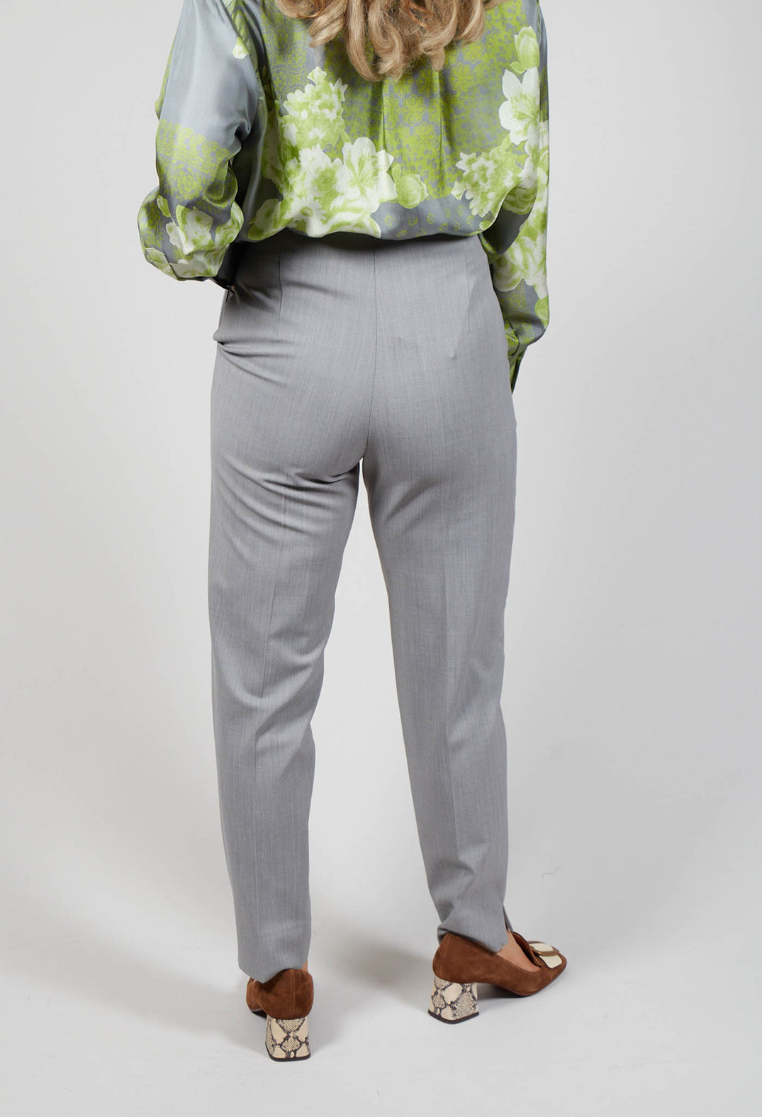 Twill Trousers in Grey