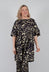 Shift Dress in Lark and Nero