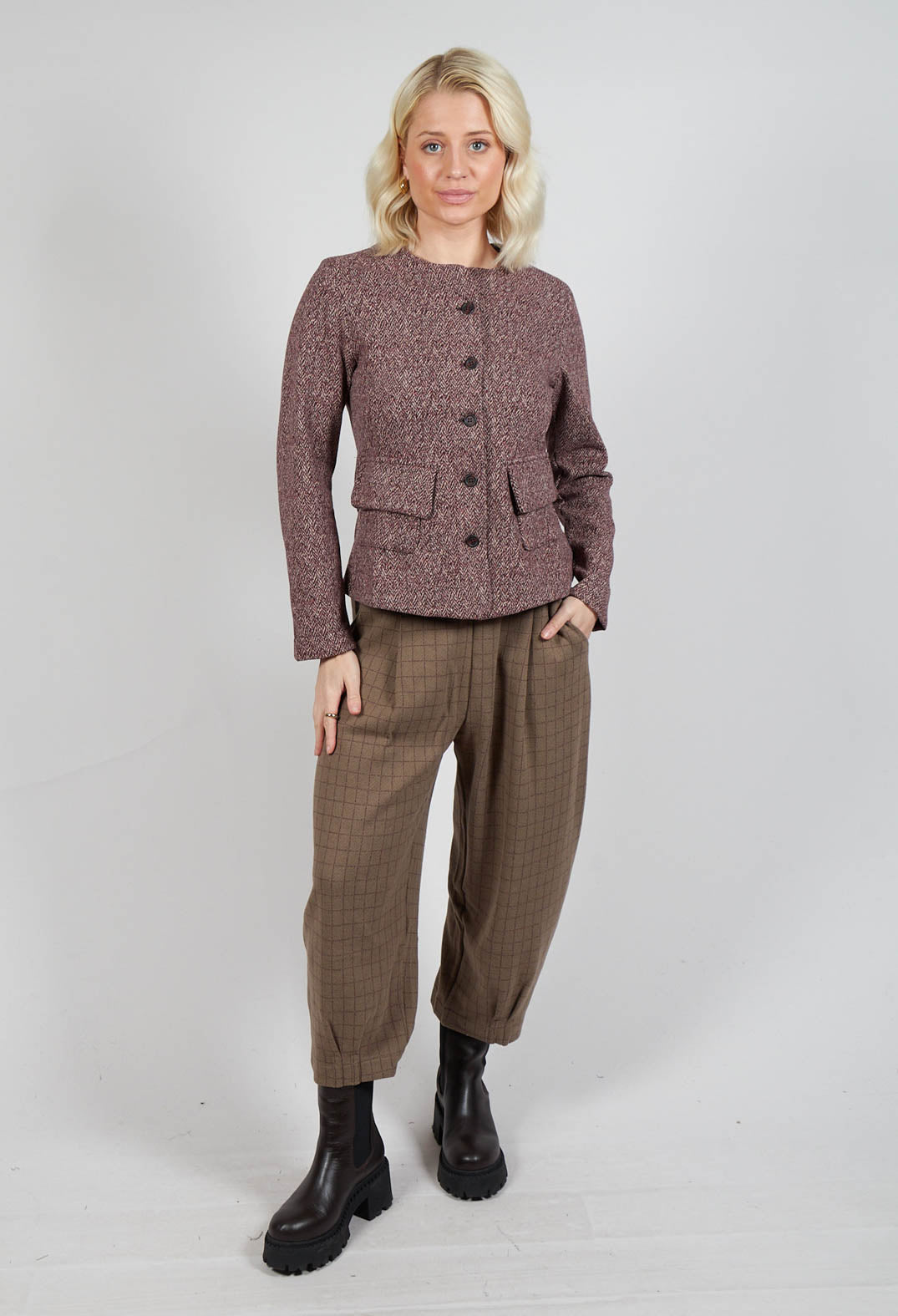 Sini J Jacket in Uva