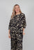 Smock Top in Lark and Nero