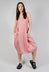 Stripe Linen Dress in Chili