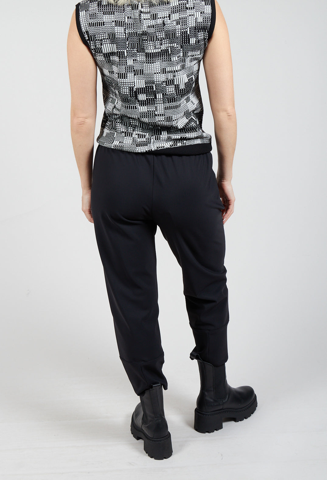 Structured Trousers in Black