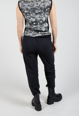 Structured Trousers in Black