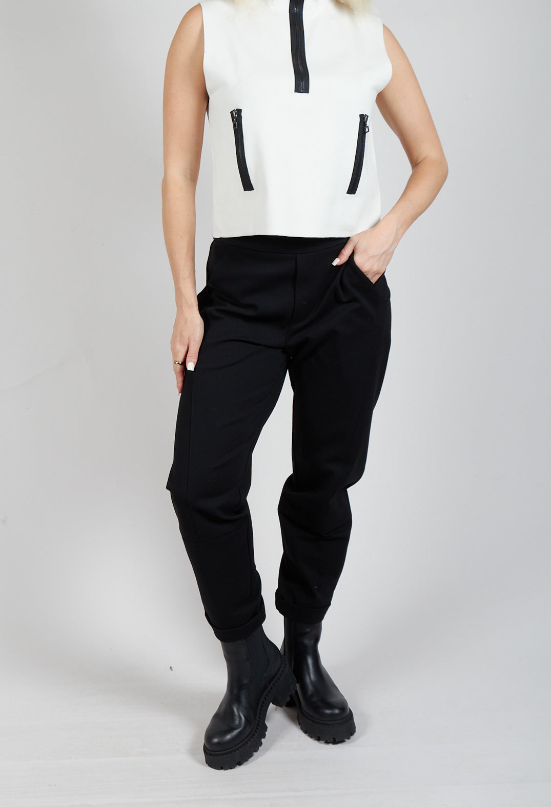 Tailored Trousers in Black