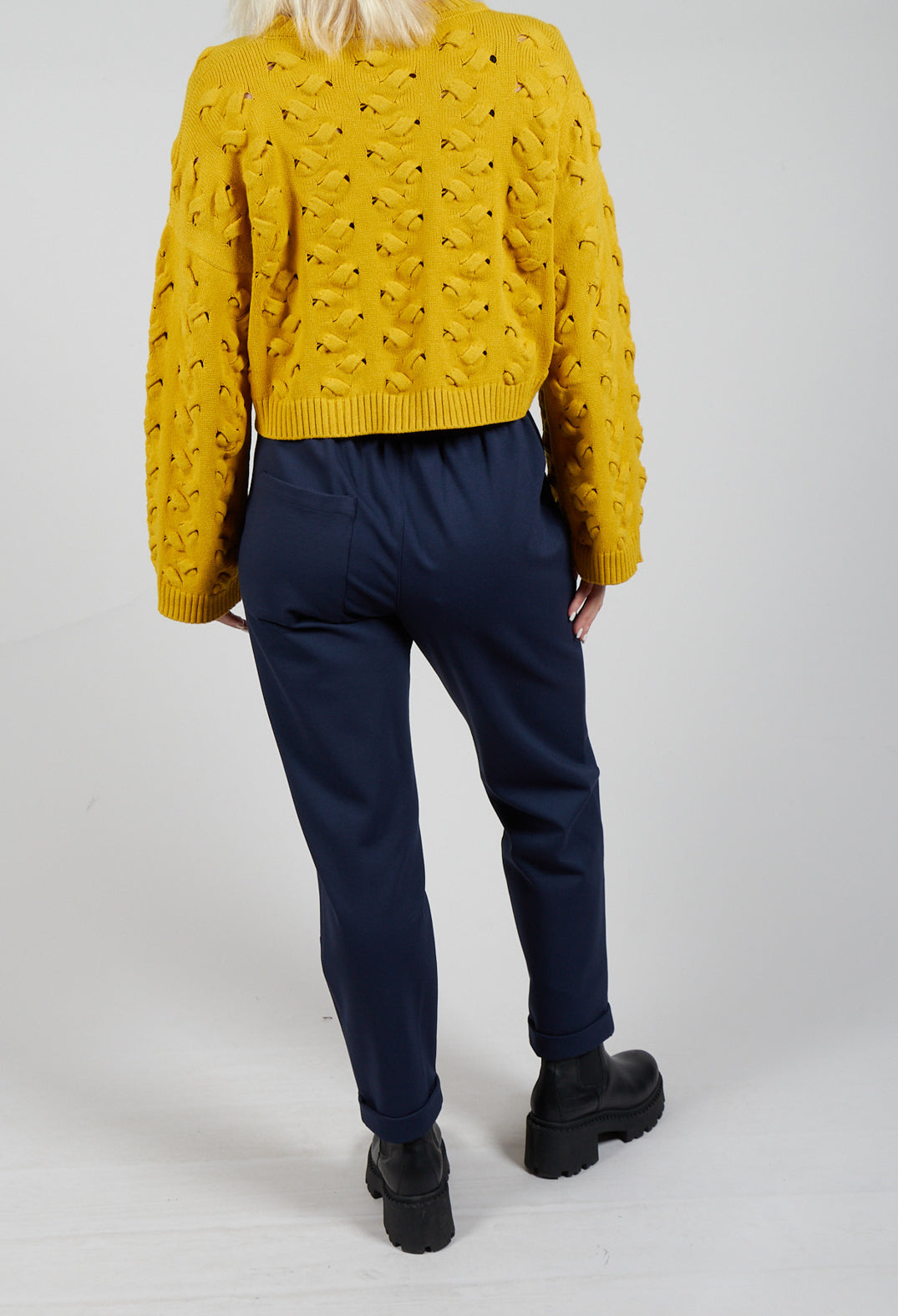 Tailored Trousers in Navy