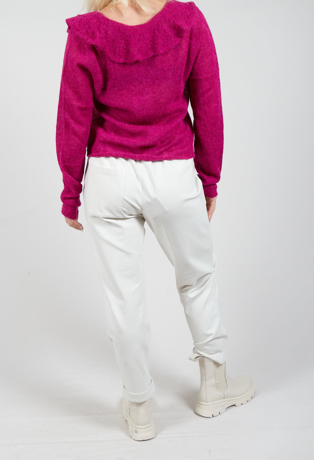 Tailored Trousers in Off White